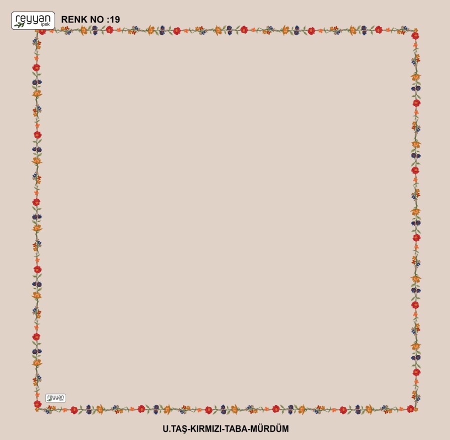 REYYAN,DESENLİ YAZMA 100 CM RENK NO 19 - REYYAN