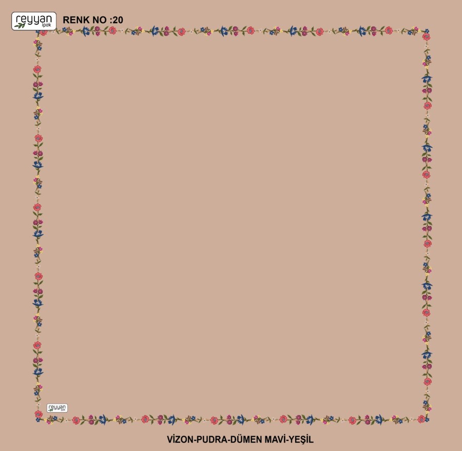 REYYAN,DESENLİ YAZMA 100 CM RENK NO 20 - REYYAN