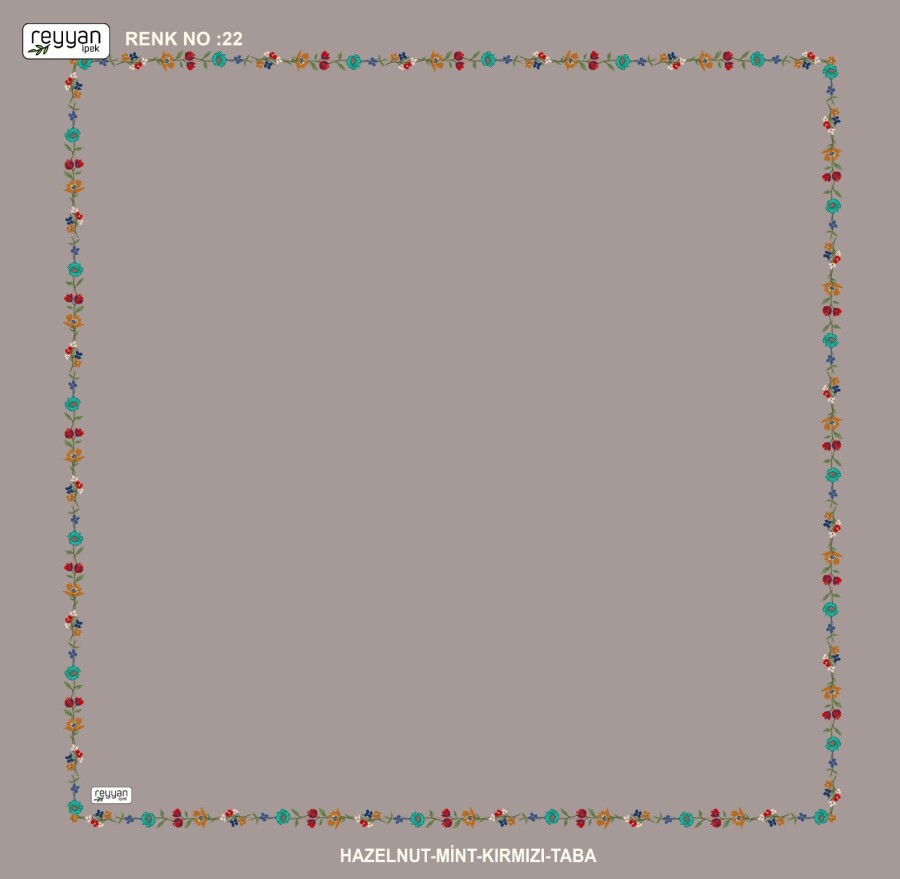 REYYAN,DESENLİ YAZMA 100 CM RENK NO 22 - REYYAN