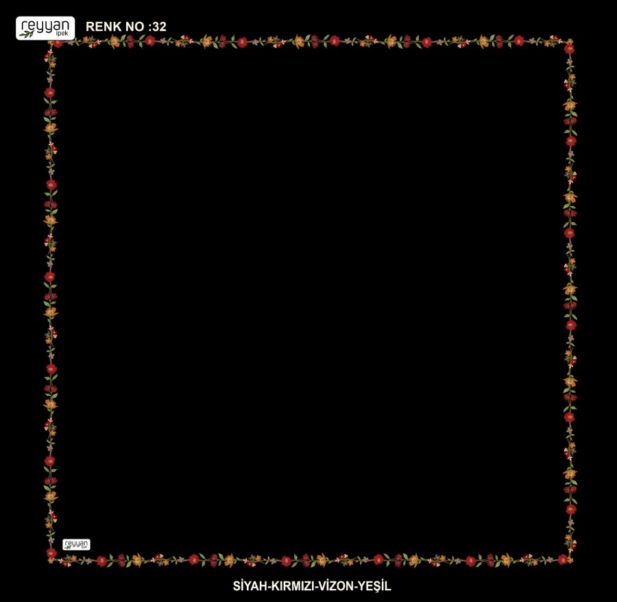 REYYAN,DESENLİ YAZMA 100 CM RENK NO 32 - REYYAN