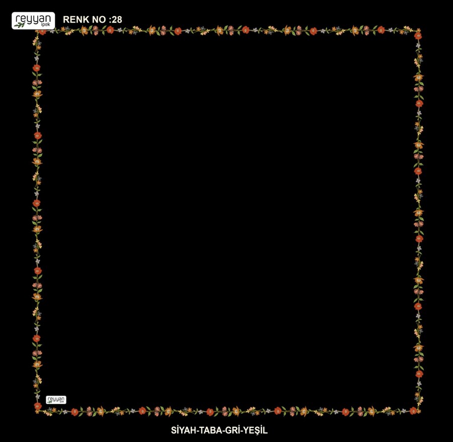 REYYAN,DESENLİ YAZMA 100 CM RENK NO 28 - REYYAN