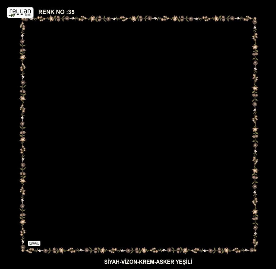 REYYAN,DESENLİ YAZMA 100 CM RENK NO 35 - REYYAN