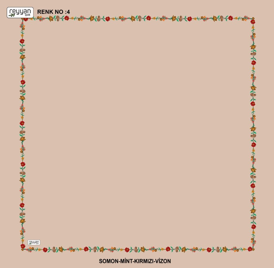 REYYAN,DESENLİ YAZMA 100 CM RENK NO 4 - REYYAN