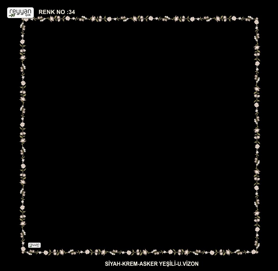 REYYAN,DESENLİ YAZMA 100 CM RENK NO 34 - REYYAN