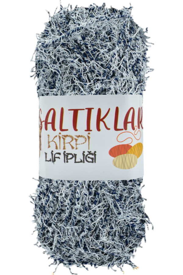 SALTIKLAR,KİRPİ SAKAL LİF İPLİĞİ 0005 LACİVERT - SALTIKLAR