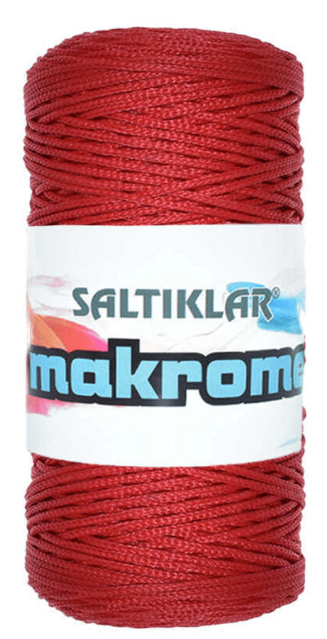 SALTIKLAR,POLYESTER MAKROME 0100 KIRMIZI - SALTIKLAR