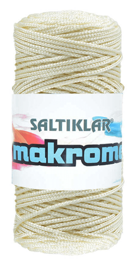 SALTIKLAR,POLYESTER MAKROME 0270 KREM - SALTIKLAR
