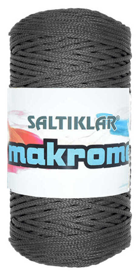 SALTIKLAR,POLYESTER MAKROME 0420 KOYU GRİ - SALTIKLAR