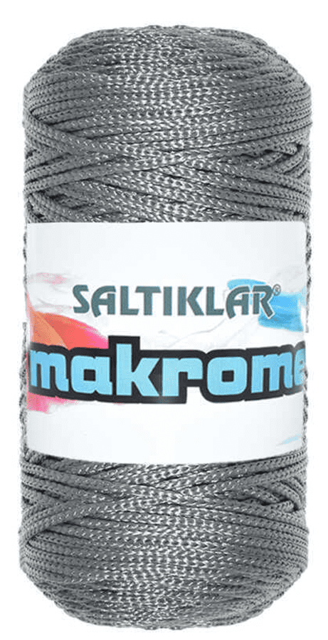 SALTIKLAR,POLYESTER MAKROME 0430 ORTA GRİ - SALTIKLAR