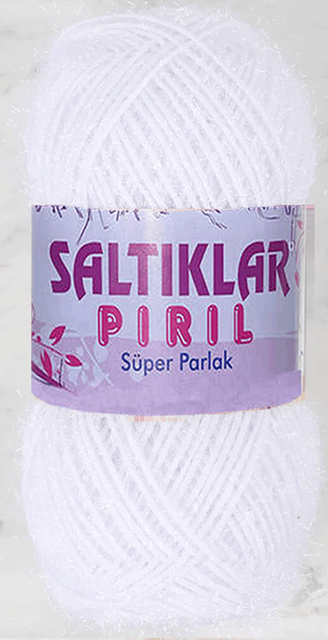 SALTIKLAR,SİMLİ KRİSTAL 0000 BEYAZ - SALTIKLAR