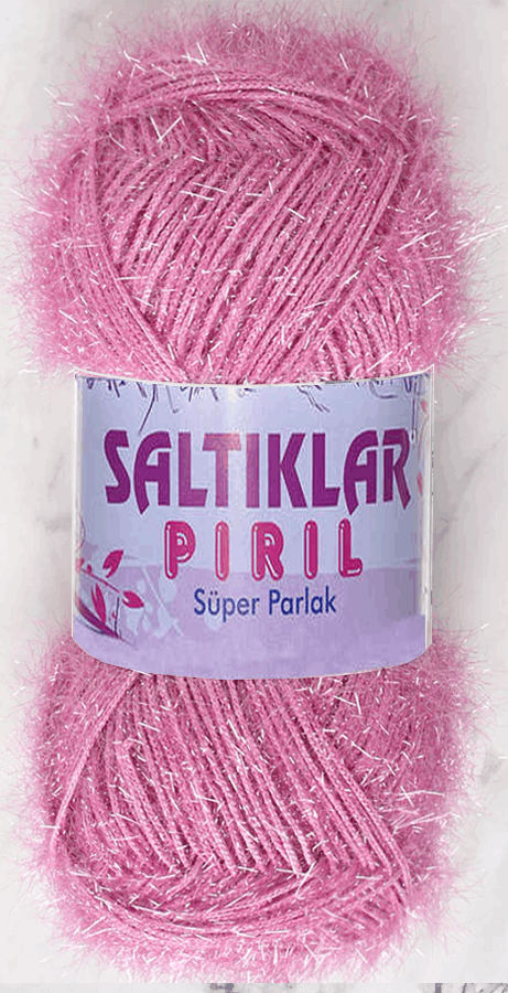 SALTIKLAR,SİMLİ KRİSTAL 0012 GÜL KURUSU - SALTIKLAR