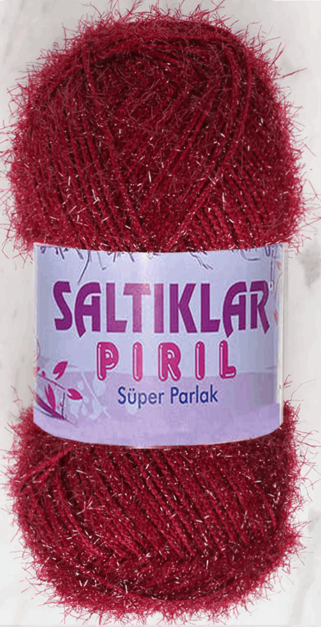 SALTIKLAR,SİMLİ KRİSTAL 0024 KOYU KIRMIZI - SALTIKLAR