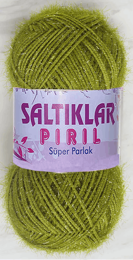 SALTIKLAR,SİMLİ KRİSTAL 0044 CEVİZ YEŞİL - SALTIKLAR