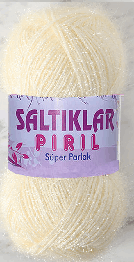 SALTIKLAR,SİMLİ KRİSTAL 0065 KREM - SALTIKLAR