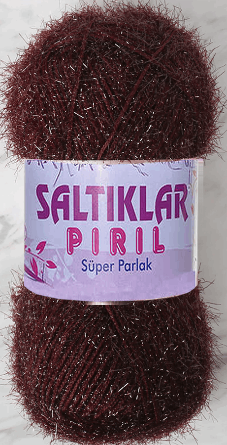 SALTIKLAR,SİMLİ KRİSTAL 0093 KOYU KAHVE - SALTIKLAR