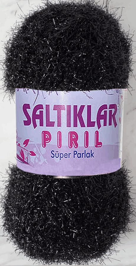 SALTIKLAR,SİMLİ KRİSTAL 1001 SİYAH - SALTIKLAR