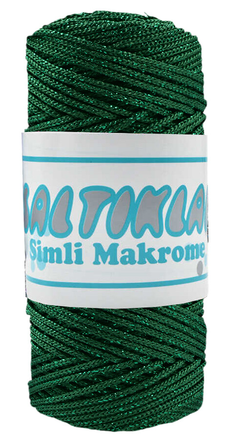 SALTIKLAR,SİMLİ POLYESTER MAKROME MS 0172 BENETTON YEŞİL - SALTIKLAR