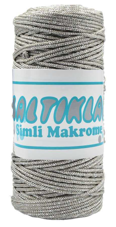 SALTIKLAR,SİMLİ POLYESTER MAKROME S 0227 ORTA BEJ - SALTIKLAR