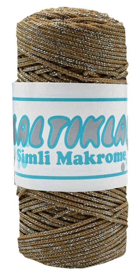 SALTIKLAR,SİMLİ POLYESTER MAKROME S 0032 NOHUT - SALTIKLAR