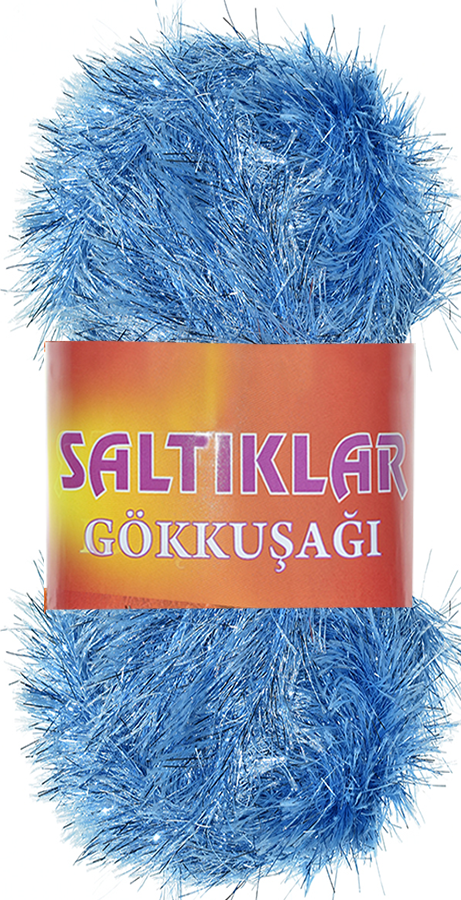 SALTIKLAR,SİMLİ YUMOŞ 0007 BEBE MAVİ - SALTIKLAR
