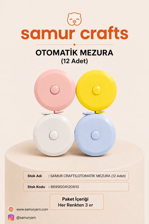 SAMUR CRAFTS,OTOMATİK MEZURA - 