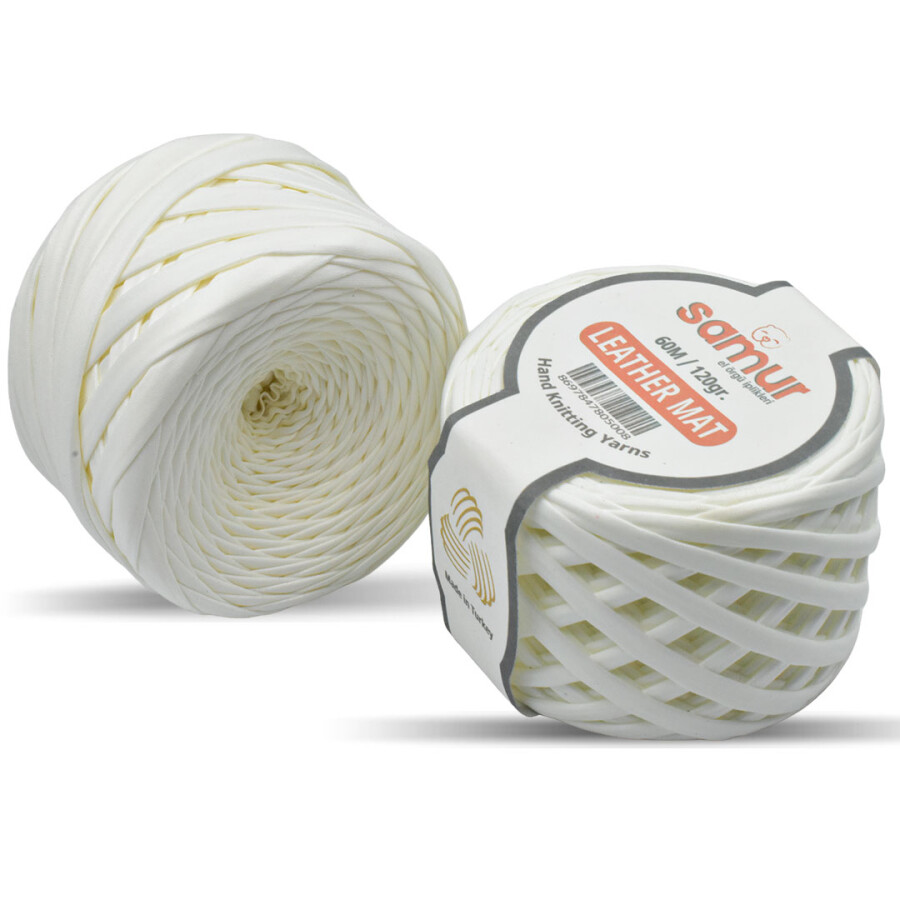 SAMUR,DERİ MAT LYM21 BEYAZ - SAMUR