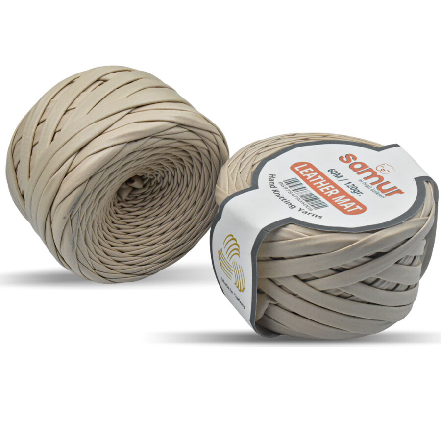 SAMUR,DERİ MAT LYM22 BEJ - SAMUR