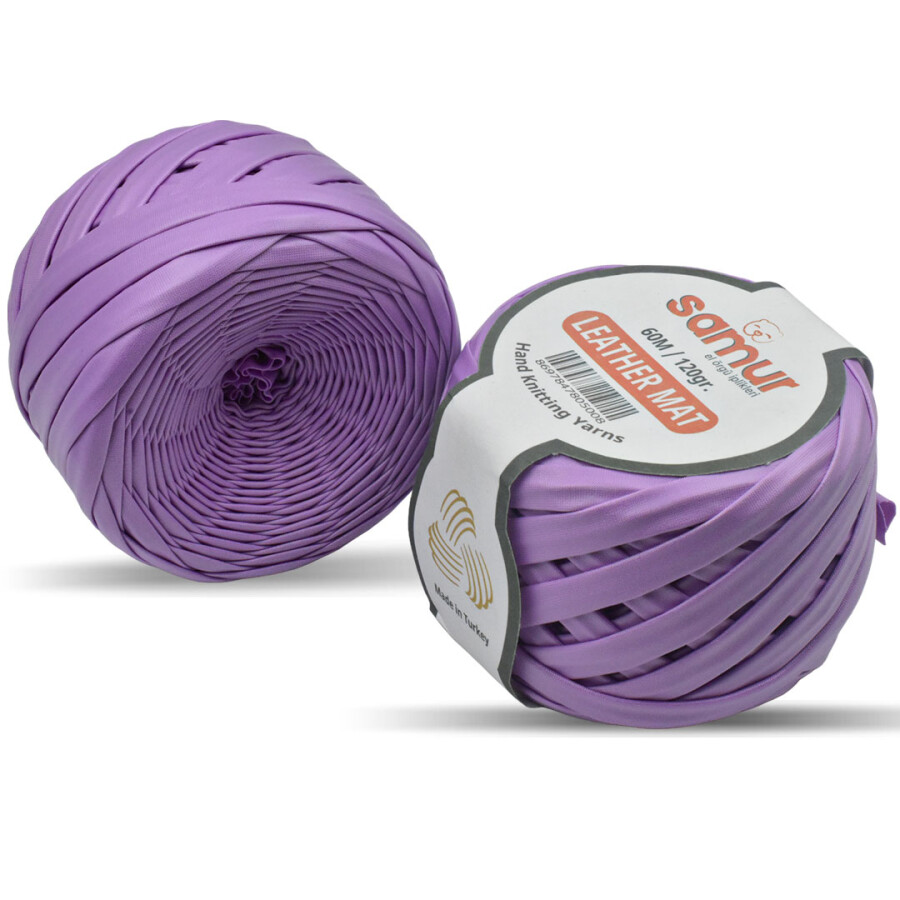 SAMUR,DERİ MAT LYM24 LİLA - SAMUR