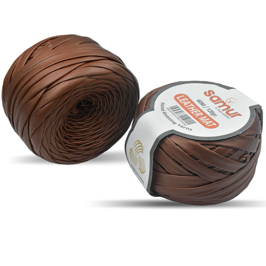 SAMUR,DERİ MAT LYM28 KOYU KAHVE - SAMUR