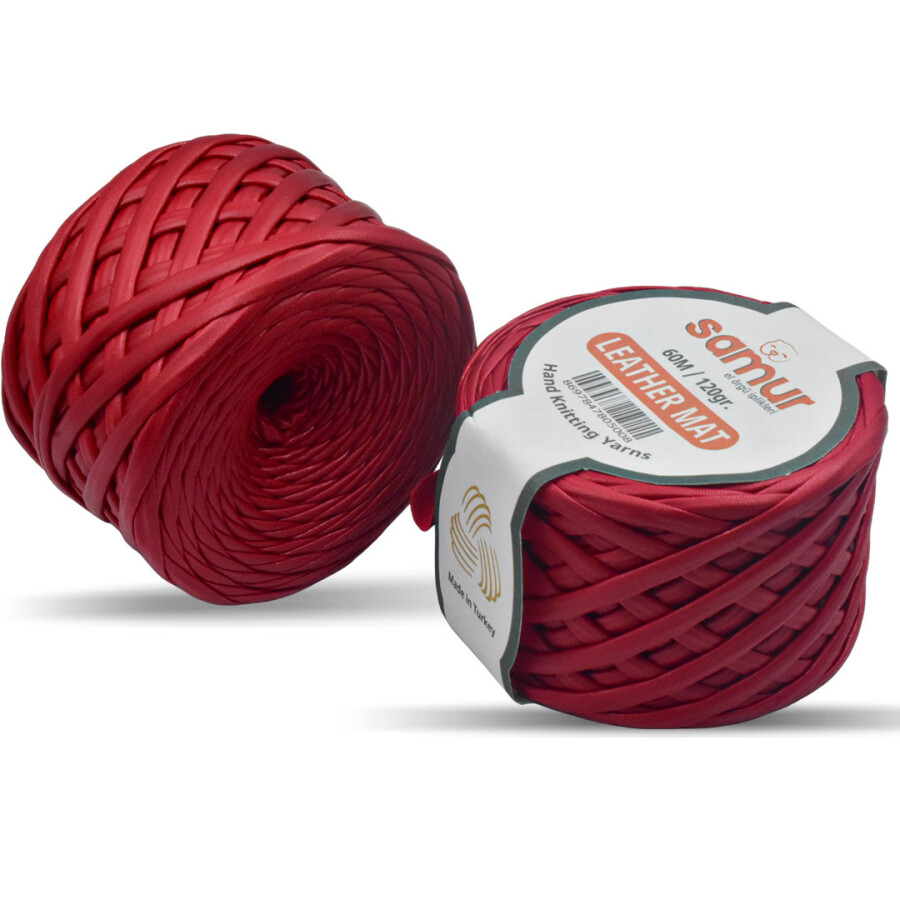 SAMUR,DERİ MAT LYM29 KIRMIZI - SAMUR