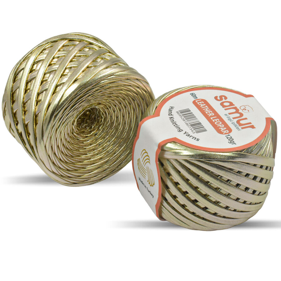 SAMUR,DERİ PARLAK LY03 ALTIN - SAMUR