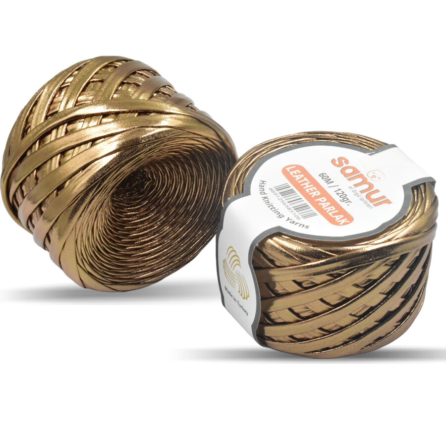 SAMUR,DERİ PARLAK LY04 BAKIR - SAMUR