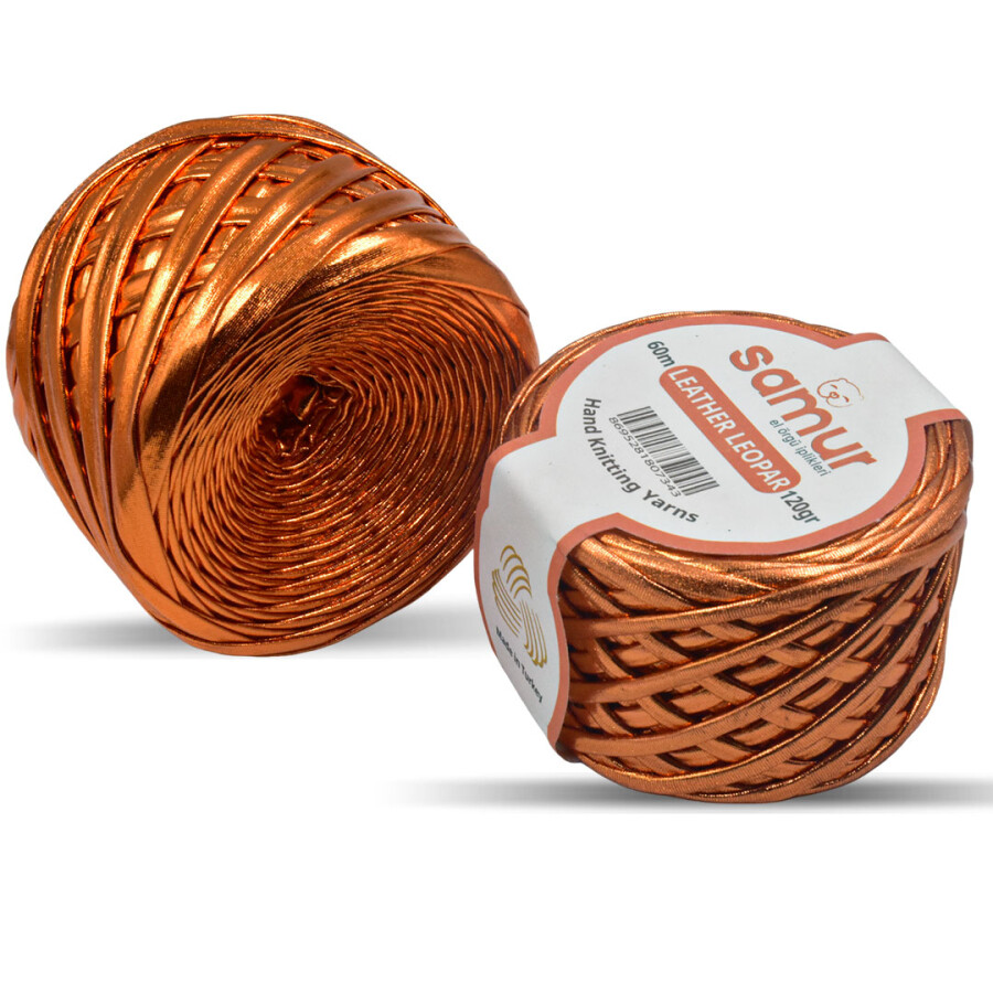 SAMUR,DERİ PARLAK LY11 TURUNCU - SAMUR