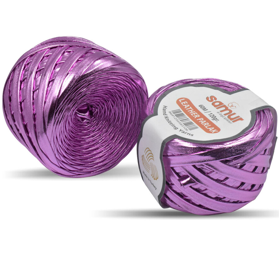 SAMUR,DERİ PARLAK LY14 AÇIK PEMBE - SAMUR