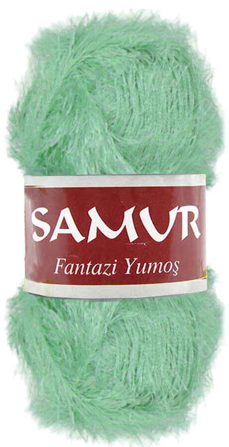 SAMUR,FANTAZİ YUMOŞ 3587 AÇIK YEŞİL - SAMUR