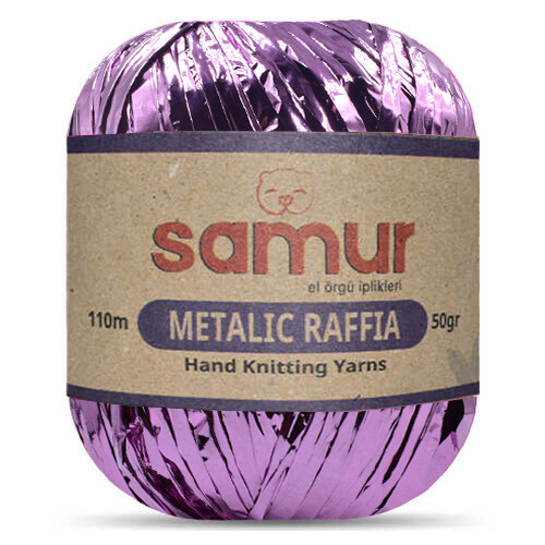 SAMUR,METALİK RAFFİA 109 PUDRA - SAMUR