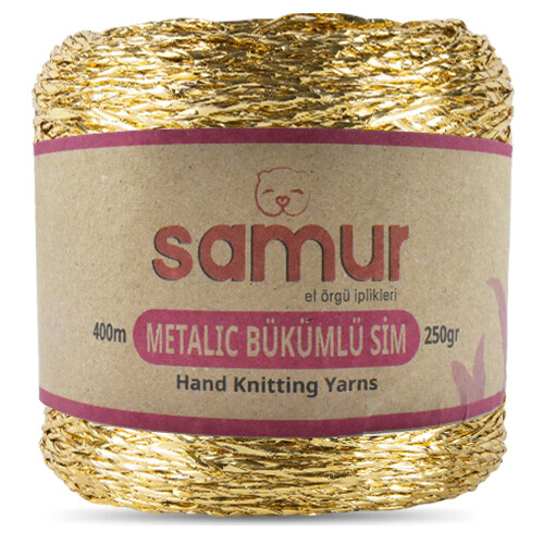 SAMUR,METALİK SİM 220 SARI - SAMUR