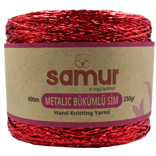 SAMUR,METALİK SİM 250 KIRMIZI - SAMUR