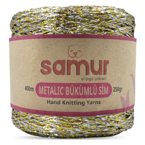 SAMUR,METALİK SİM 260 SARI.GÜMÜŞ - SAMUR