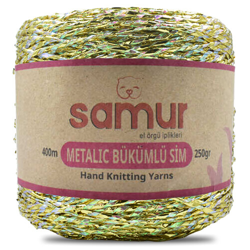SAMUR,METALİK SİM 390 SARI.SEDEF - SAMUR