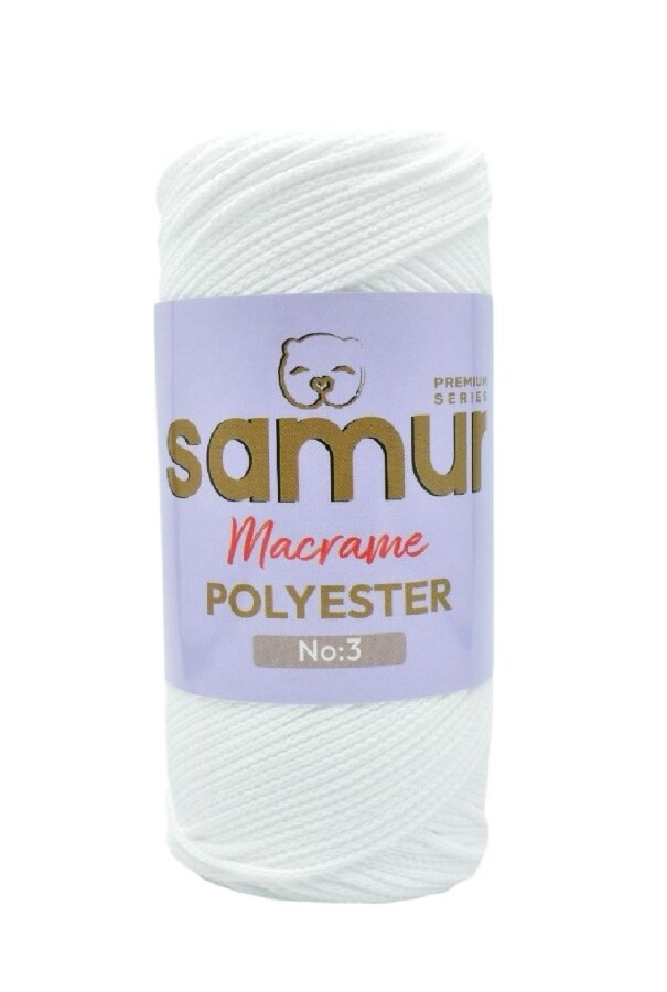 SAMUR,3 NO POLYESTER MAKROME 0010 KARBEYAZ - SAMUR