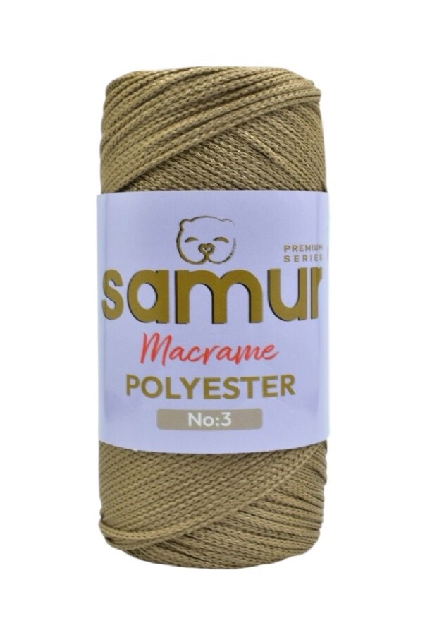 SAMUR,3 NO POLYESTER MAKROME 0039 BEJ - SAMUR