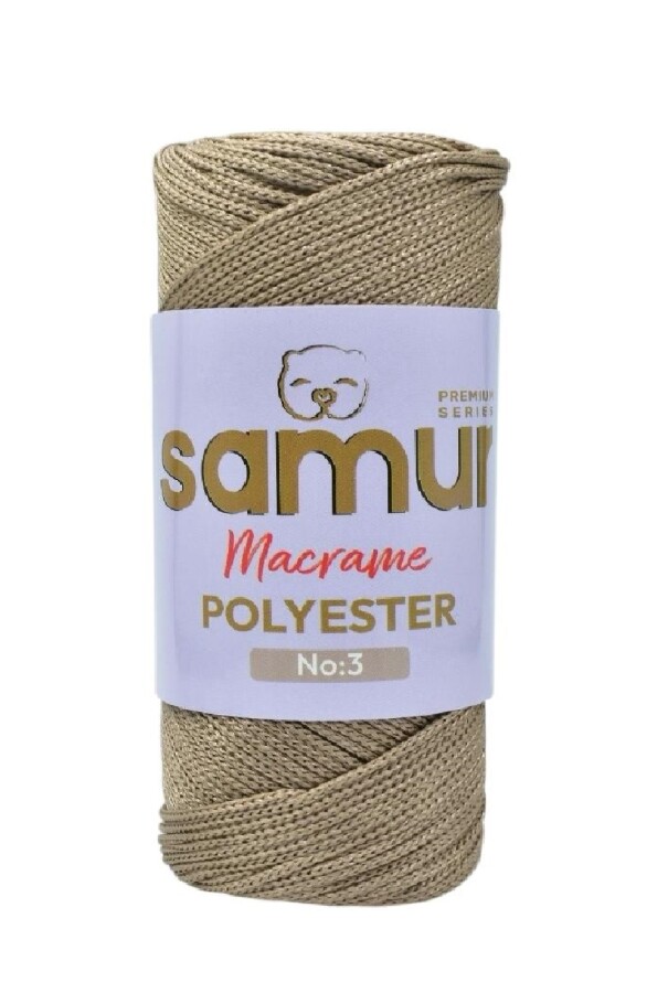 SAMUR,3 NO POLYESTER MAKROME 0040 BEJ - SAMUR