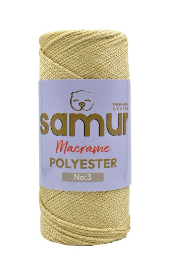 SAMUR,3 NO POLYESTER MAKROME 0052 BEJ - SAMUR
