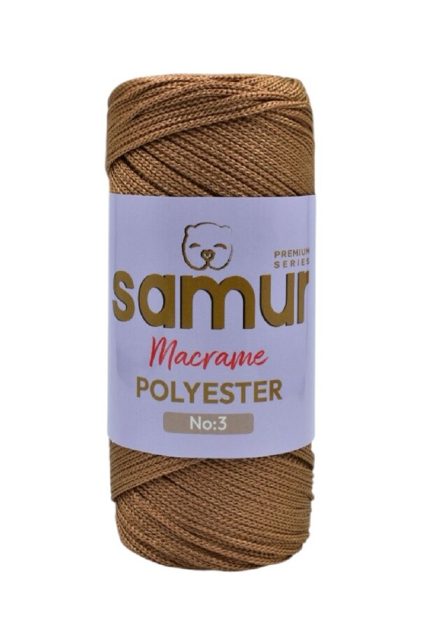 SAMUR,3 NO POLYESTER MAKROME 0200 KAHVE - SAMUR