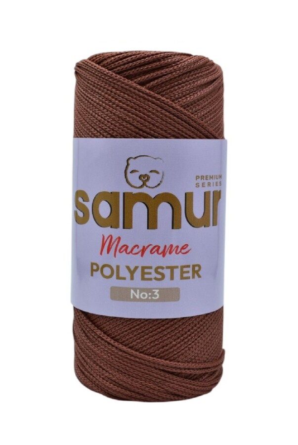 SAMUR,3 NO POLYESTER MAKROME 2060 KAHVE - SAMUR