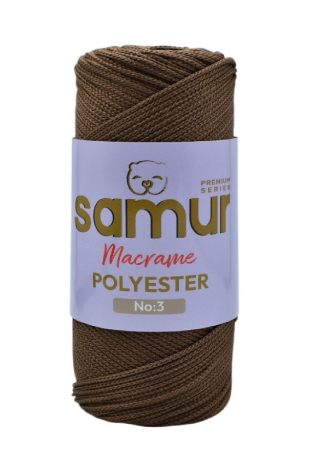 SAMUR,3 NO POLYESTER MAKROME 2080 KAHVE - SAMUR