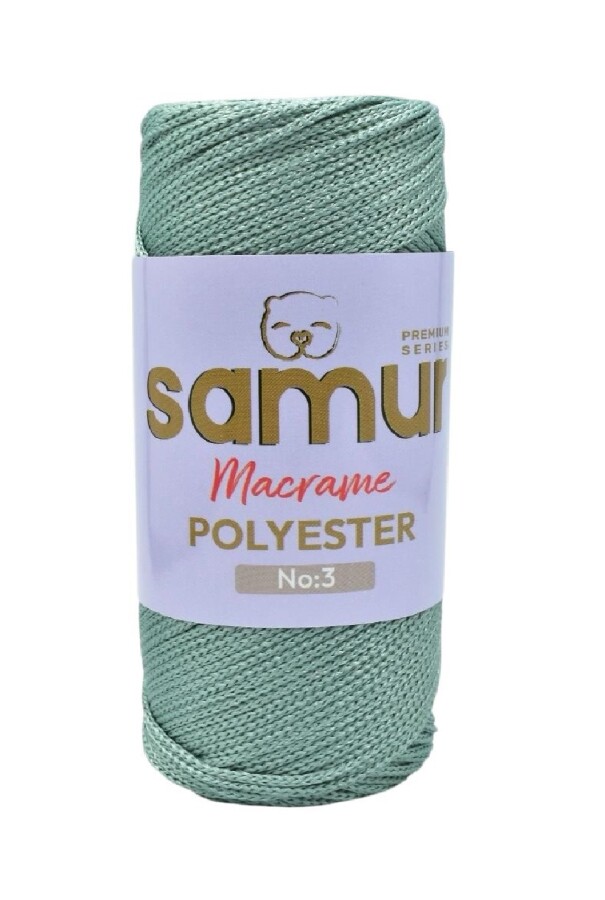 SAMUR,3 NO POLYESTER MAKROME 2580 YEŞİL - SAMUR