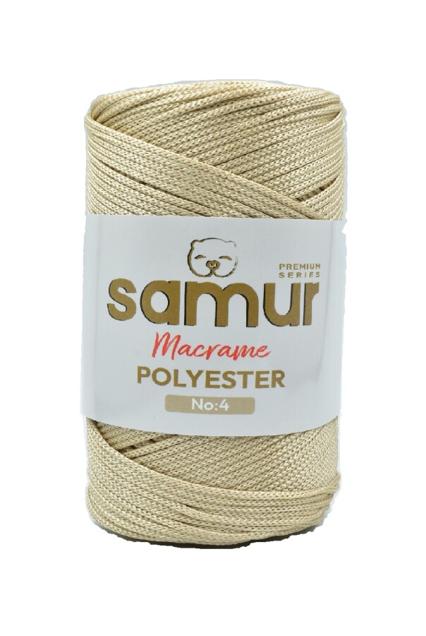 SAMUR,4 NO POLYESTER MAKROME 0230 AÇIK BEJ - SAMUR