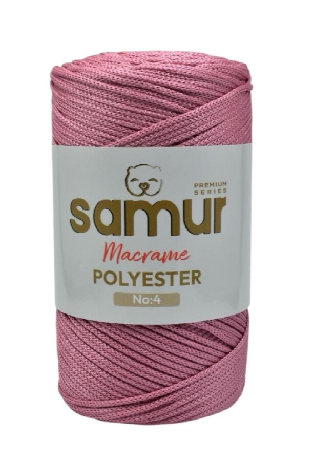 SAMUR,4 NO POLYESTER MAKROME 0350 GÜL - SAMUR